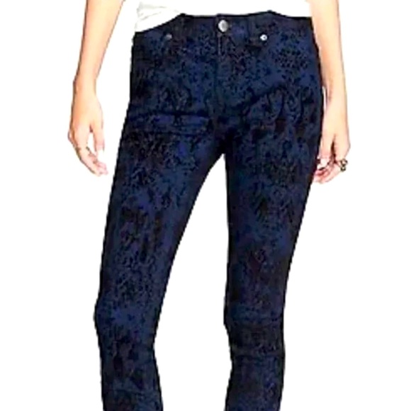 free people snake print skinny pants . NWT . - Picture 2 of 8